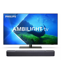 Philips 42OLED808 + JBL Bar 2.0 All-in-One MK 2- TV OLED 4K UHD HDR - 106 cm