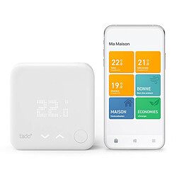 Tado Thermostat Intelligent V3+ Sans fil - Kit de démarrage