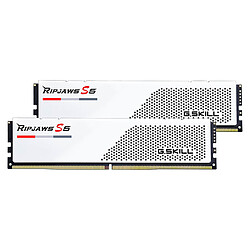 G.Skill Ripjaws S5 White - 2 x 48 Go (96 Go) - DDR5 5200 MHz - CL40
