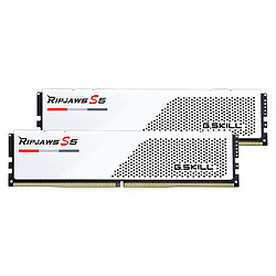 G.Skill Ripjaws S5 White - 2 x 16 Go (32 Go) - DDR5 5600 MHz - CL46