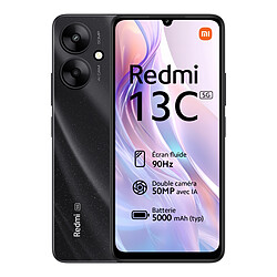 Xiaomi Redmi 13C 5G (Noir) - 128 Go