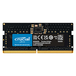 Crucial  - 1 x 8 Go (8 Go) - DDR5 4800 MHz - CL40