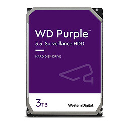 Western Digital WD Purple - 3 To - 256 Mo