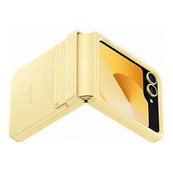 Samsung coque premium design Jaune - Galaxy Z Flip6