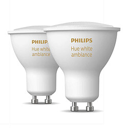 Philips Hue White Ambiance GU10 x2