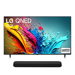 LG 55QNED85 + SE6S - TV 4K UHD HDR - 140 cm - Barre de son 3.0