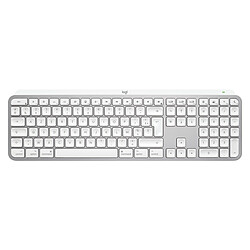 Logitech MX Keys S for Mac - Gris Pâle