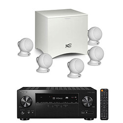 Pioneer VSX-935 Noir + Cabasse Alcyone 3 Blanc 5.1