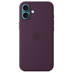 Apple Coque en silicone avec MagSafe Prune  - iPhone 16 Plus