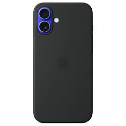 Apple Coque en silicone avec MagSafe Noir - iPhone 16 Plus