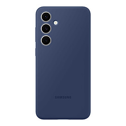 Samsung Coque Silicone Bleu Galaxy S24 FE 5G