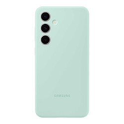 Samsung Coque Silicone Vert d'eau Galaxy S24 FE 5G