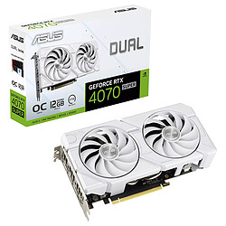 Asus DUAL GeForce RTX 4070 SUPER EVO White OC Edition 12 Go GDDR6X