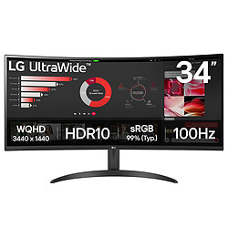 LG UltraWide 34WR50QK-B