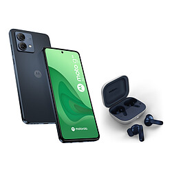 Motorola Moto G84 5G Gris pétrole - 256 Go + Moto Buds