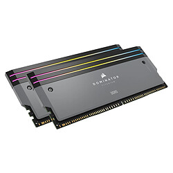 Corsair Dominator Titanium RGB DDR5 - Kit d'éclairage Gris