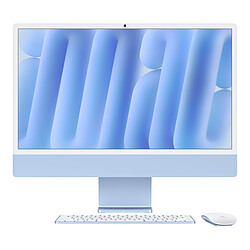Apple iMac (2024) 24" 24 Go / 512 Go Bleu (MWV13FN/A-24GB-512GB-MKPN-MTP)