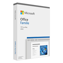 Microsoft Office Famille et Etudiant 2024 (Europe)