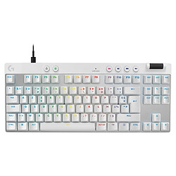 Logitech G Pro X TKL Rapid Linear - Blanc