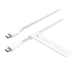 Mophie Charge Stream USB-C to USB-C Blanc - 1 m