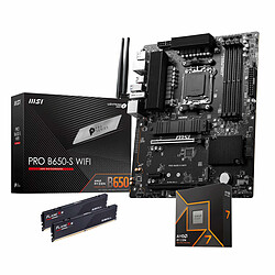 AMD Ryzen 7 9700X - MSI B650 GAMING PLUS WIFI - 32 Go RAM DDR5