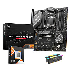 AMD Ryzen 7 9800X3D - MSI B650 GAMING PLUS WIFI - 32 Go 