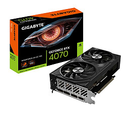 Gigabyte GeForce RTX 4070 WINDFORCE 2X OC 12G