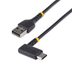 StarTech.com Câble USB 2.0 Type-A vers USB 2.0 Type-C à angle droit - M/M - 0.3 m