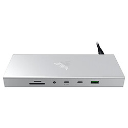 Razer USB 4 Dock - Blanc