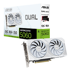 Asus DUAL GeForce RTX 5060 8GB GDDR7 OC Edition White
