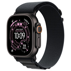 Apple Watch Ultra 3 GPS + Cellular 49 mm Titane Noir Boucle Alpine Noir S