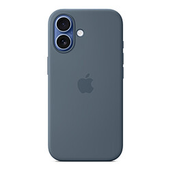 Apple Coque en silicone avec MagSafe Bleu Maritime - iPhone 17