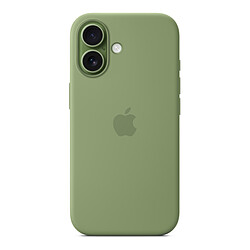 Apple Coque en silicone avec MagSafe  Vert Ardoise - iPhone 17
