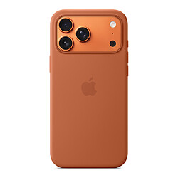 Apple Coque en silicone avec MagSafe Terracotta - iPhone 17 Pro Max