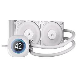 Corsair Nautilus 240 RS LCD - Blanc