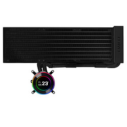 Lian Li Hydroshift II LCD-C 360N Fanless - Noir