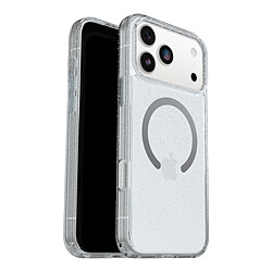 OtterBox Symmetry Series Stardust Clear (transparent) - Protection MagSafe fine pour iPhone 17 Pro Max