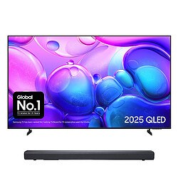 Samsung TQ55Q6F+ JBL Bar SB510 - TV QLED 4K UHD HDR - 139 cm - Barre de son