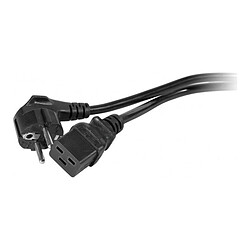 Câble secteur CEE7 - C19 - 2 m
