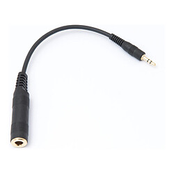 Sennheiser Adaptateur audio Jack 6.35 mm femelle vers 3.5 mm mâle