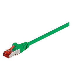 Goobay Câble Réseau RJ45 Cat 6 S/FTP 7.5 m (Vert)