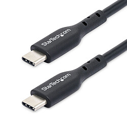 StarTech.com Câble USB-C vers USB-C 2.0 - 60W 3A PD - Noir - 3 m 