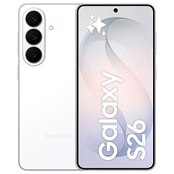 Samsung Galaxy S26 5G (Blanc) - 256 Go 