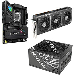 Asus PRIME-RX9070XT-O16G + ROG STRIX B850-F GAMING WIFI + ROG-STRIX-850P-GAMING