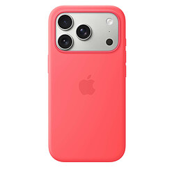 Apple Silicone Case with MagSafe Rose goyave Apple iPhone 17 Pro Max