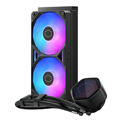 Cooler Master MasterLiquid 240 Atmos II Pixel LED - Noir