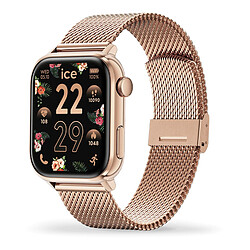 ICE Watch ICE smart 3.0 Rectangulaire - Rose-Gold Milanese