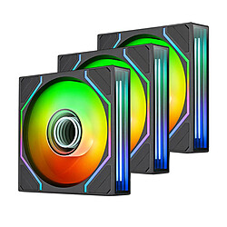 Thermaltake Swafan Infinity EX12 ARGB Sync x 3 - Noir