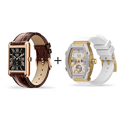 ICE Watch Smart TKS 2.0 - Rose-Gold Brown + + Ice Boliday Blanc et Or