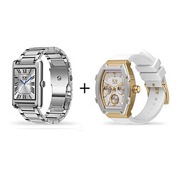 ICE Watch Smart TKS 2.0 - Silver + + Ice Boliday Blanc et Or